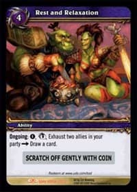 Rest and Relaxation (LOOT) - Loot Cards - WoW card
