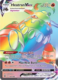 Heatran VMAX (Secret) - SWSH10: Astral Radiance - Pokemon card