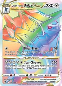 Origin Forme Dialga VSTAR - 198/189 (Secret) - SWSH10: Astral Radiance - Pokemon card