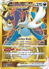 Hisuian Samurott VSTAR (Secret) (209) - SWSH10: Astral Radiance - Pokemon card