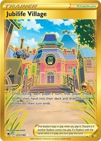 Jubilife Village (Secret) - SWSH10: Astral Radiance - Pokemon card