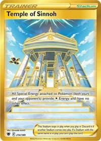Temple of Sinnoh (Secret) - SWSH10: Astral Radiance - Pokemon card