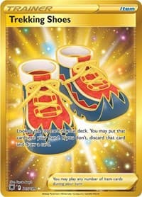 Trekking Shoes (Secret) - SWSH10: Astral Radiance - Pokemon card