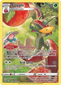 Flapple - SWSH10: Astral Radiance Trainer Gallery - Pokemon card