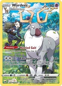 Wyrdeer - SWSH10: Astral Radiance Trainer Gallery - Pokemon card
