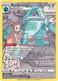 Bronzong - SWSH10: Astral Radiance Trainer Gallery - Pokemon card
