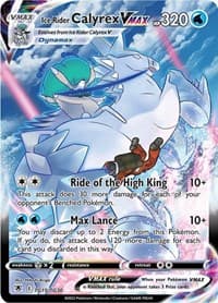 Ice Rider Calyrex VMAX - SWSH10: Astral Radiance Trainer Gallery - Pokemon card
