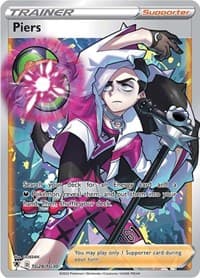 Piers - SWSH10: Astral Radiance Trainer Gallery - Pokemon card
