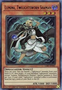 Lumina, Twilightsworn Shaman - The Lost Art Promotion - YuGiOh card