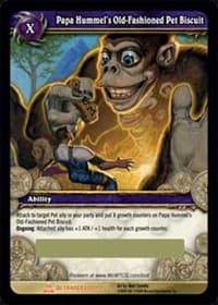 Papa Hummel's Old-Fashioned Pet Biscuit (LOOT) - Loot Cards - WoW card