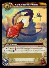 X-51 Nether-Rocket (LOOT) - Loot Cards - WoW card