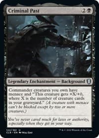 Criminal Past - Commander Legends: Battle for Baldur's Gate - Magic: The Gathering card