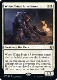 White Plume Adventurer - Commander Legends: Battle for Baldur's Gate - Magic: The Gathering card