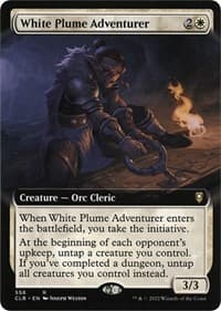 White Plume Adventurer (Extended Art) - Commander Legends: Battle for Baldur's Gate - Magic: The Gathering card