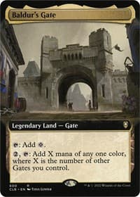 Baldur's Gate (Extended Art) - Commander Legends: Battle for Baldur's Gate - Magic: The Gathering card