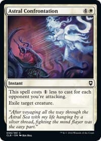 Astral Confrontation - Commander Legends: Battle for Baldur's Gate - Magic: The Gathering card