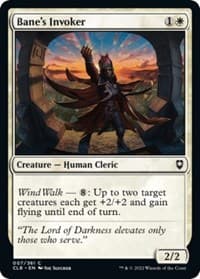Bane's Invoker - Commander Legends: Battle for Baldur's Gate - Magic: The Gathering card