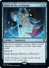 Robe of the Archmagi - Commander Legends: Battle for Baldur's Gate - Magic: The Gathering card