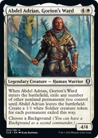 Abdel Adrian, Gorion's Ward - Commander Legends: Battle for Baldur's Gate - Magic: The Gathering card