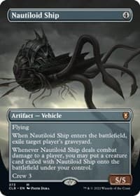 Nautiloid Ship (Borderless) - Commander Legends: Battle for Baldur's Gate - Magic: The Gathering card