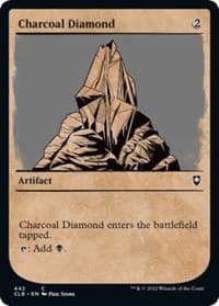 Charcoal Diamond (Showcase) - Commander Legends: Battle for Baldur's Gate - Magic: The Gathering card