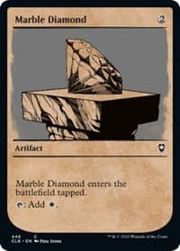 Marble Diamond (Showcase) - Commander Legends: Battle for Baldur's Gate - Magic: The Gathering card