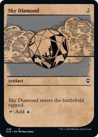 Sky Diamond (Showcase) - Commander Legends: Battle for Baldur's Gate - Magic: The Gathering card