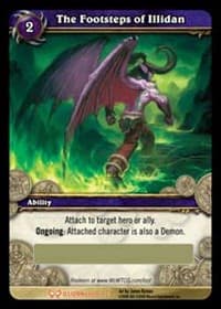 The Footsteps of Illidan (LOOT) - Loot Cards - WoW card