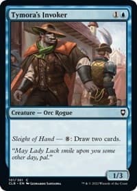 Tymora's Invoker - Commander Legends: Battle for Baldur's Gate - Magic: The Gathering card