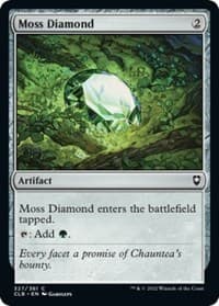 Moss Diamond - Commander Legends: Battle for Baldur's Gate - Magic: The Gathering card
