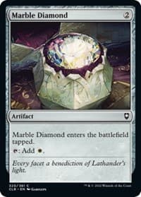 Marble Diamond - Commander Legends: Battle for Baldur's Gate - Magic: The Gathering card