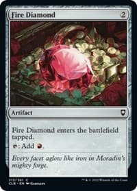 Fire Diamond - Commander Legends: Battle for Baldur's Gate - Magic: The Gathering card