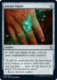 Arcane Signet - Commander Legends: Battle for Baldur's Gate - Magic: The Gathering card