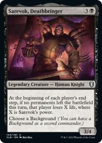 Sarevok, Deathbringer - Commander Legends: Battle for Baldur's Gate - Magic: The Gathering card