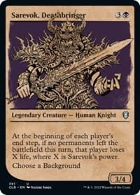 Sarevok, Deathbringer (Showcase) - Commander Legends: Battle for Baldur's Gate - Magic: The Gathering card