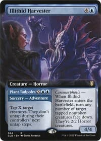 Illithid Harvester (Extended Art) - Commander Legends: Battle for Baldur's Gate - Magic: The Gathering card