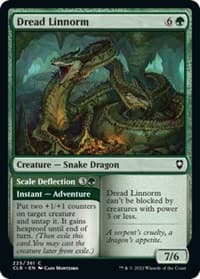 Dread Linnorm - Commander Legends: Battle for Baldur's Gate - Magic: The Gathering card