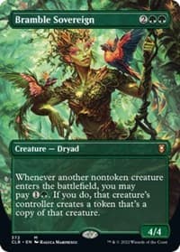 Bramble Sovereign (Borderless) - Commander Legends: Battle for Baldur's Gate - Magic: The Gathering card