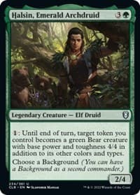 Halsin, Emerald Archdruid - Commander Legends: Battle for Baldur's Gate - Magic: The Gathering card