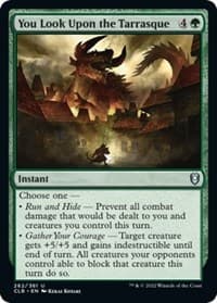 You Look Upon the Tarrasque - Commander Legends: Battle for Baldur's Gate - Magic: The Gathering card