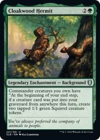 Cloakwood Hermit - Commander Legends: Battle for Baldur's Gate - Magic: The Gathering card