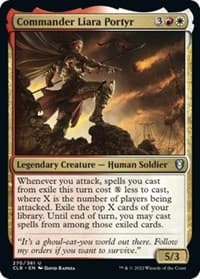 Commander Liara Portyr - Commander Legends: Battle for Baldur's Gate - Magic: The Gathering card