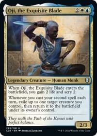 Oji, the Exquisite Blade - Commander Legends: Battle for Baldur's Gate - Magic: The Gathering card