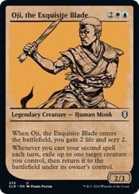 Oji, the Exquisite Blade (Showcase) - Commander Legends: Battle for Baldur's Gate - Magic: The Gathering card