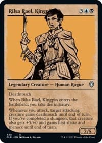 Rilsa Rael, Kingpin (Showcase) - Commander Legends: Battle for Baldur's Gate - Magic: The Gathering card