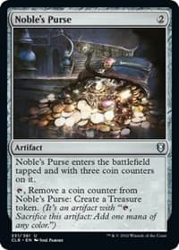 Noble's Purse - Commander Legends: Battle for Baldur's Gate - Magic: The Gathering card