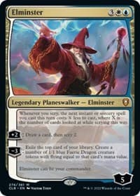 Elminster - Commander Legends: Battle for Baldur's Gate - Magic: The Gathering card