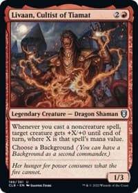 Livaan, Cultist of Tiamat - Commander Legends: Battle for Baldur's Gate - Magic: The Gathering card