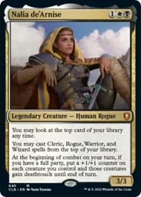 Nalia de'Arnise - Commander Legends: Battle for Baldur's Gate - Magic: The Gathering card