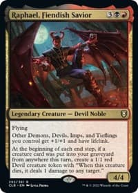 Raphael, Fiendish Savior - Commander Legends: Battle for Baldur's Gate - Magic: The Gathering card
